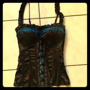 Corset style tank